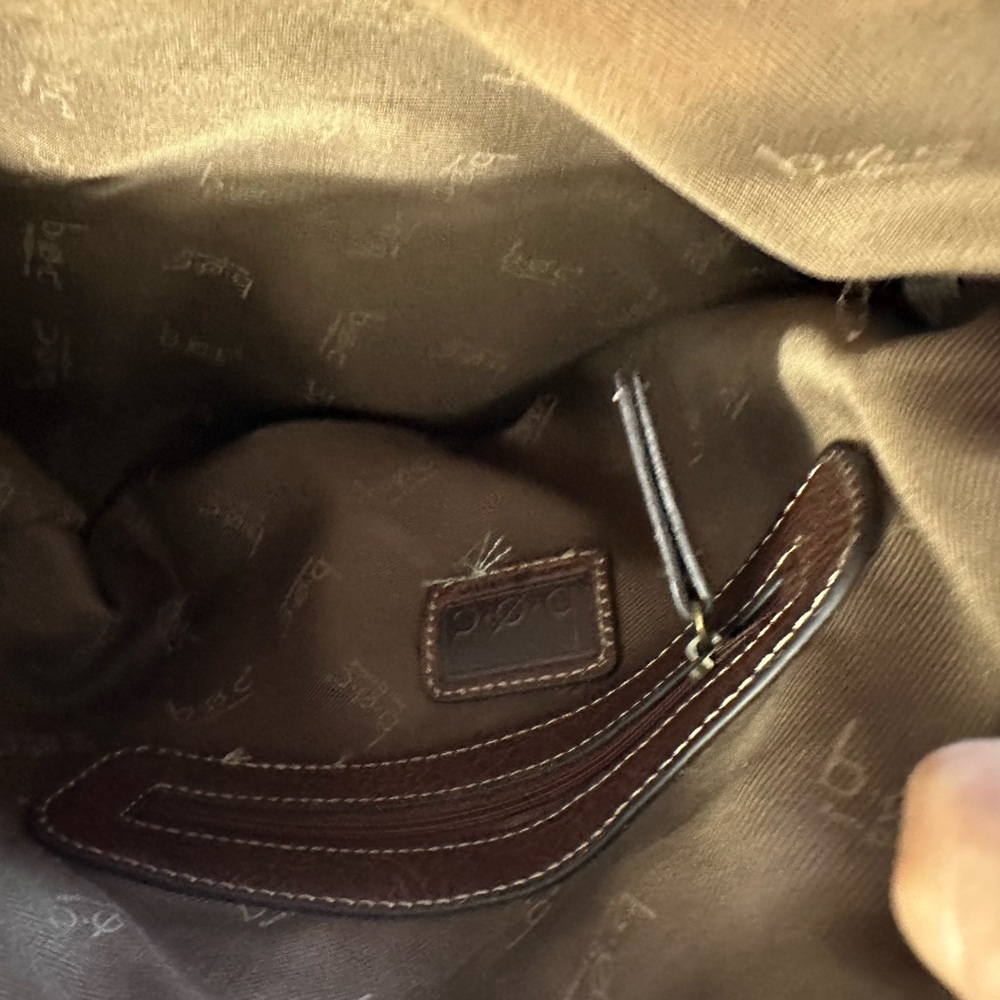 b.o.c. Woven Red and Brown Crossbody Bag - Picture 7 of 9